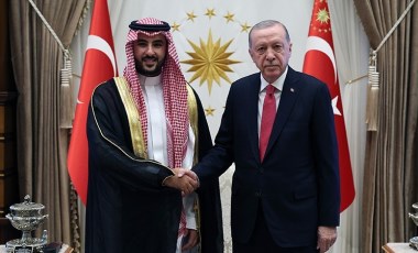 Erdoğan, Suudi Arabistan Savunma Bakanı ile görüştü