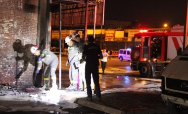 Kayseri'de hareketli gece: İşyerinin 'doğalgaz' borusu patladı