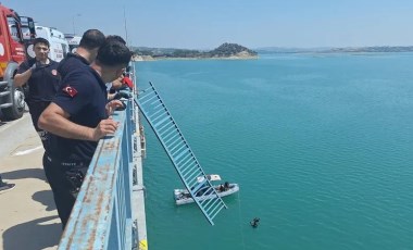 Göle düşen otomobilden 16 yaşındaki Batuhan’ın cesedi çıkartıldı