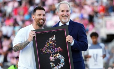 Lionel Messi'ye 45. kupa için özel tören