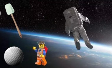 Legodan, spatulaya... Astronotlar tarafından uzayda bırakılan 7 tuhaf nesne