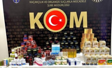 Sivas’ta 'kaçak cinsel ilaçlar' ele geçirildi