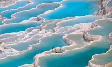 Pamukkale kuraklık tehdidi altında