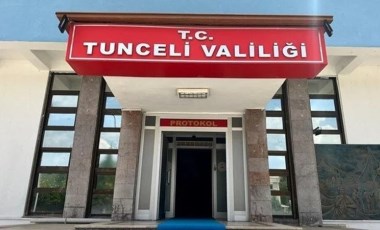 Tunceli'de bazı eylem ve etkinliklerin yapılması geçici süreyle izne bağlandı