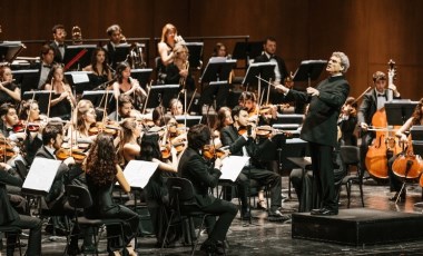 Türkiye Gençlik Filarmoni Orkestrası AKM'de konser verdi