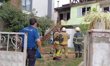 İki katlı evde yangın: 2’si çocuk 5 kişi hastanelik oldu