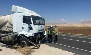 Mardin’de beton mikseri kaza yaptı