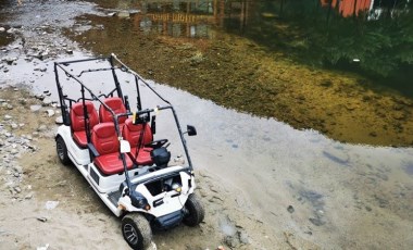 Uzungöl’de ticari amaçla kiralanan ATV ve golf araçları toplatıldı