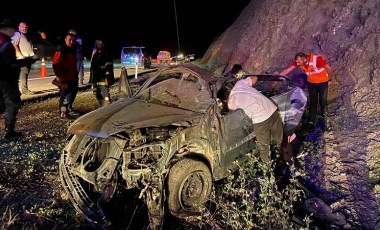 Bolu'da feci kaza... Otomobil takla attı: 1 ölü, 2 yaralı