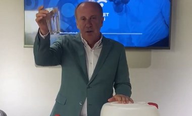 Muharrem İnce bidonlarla kamera karşısına geçti, akaryakıt zamlarını eleştirdi