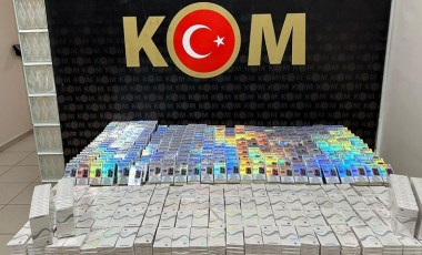 Piyasa değeri 11,5 milyon TL... İzmir'de kaçakçılık operasyonu: 8 gözaltı