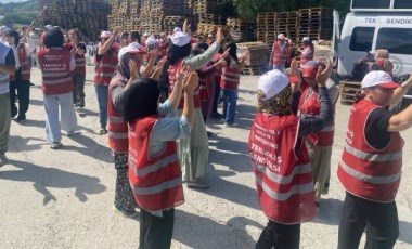 Polonez Gıda işçilerinin direnişinde 14. gün: Perinçek'ten destek ziyareti