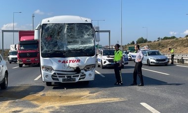 Kuzey Marmara Otoyolu'nda feci kaza... Yaralılar var!