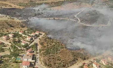 İzmir'de orman yangını (10 Ağustos 2024)