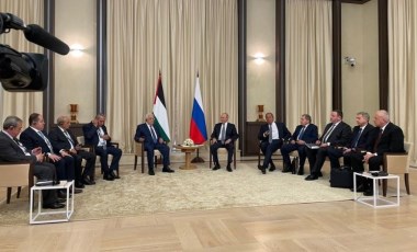 Rusya’da tarihi görüşme: Putin ve Abbas’tan Filistin’e insani yardım çağrısı