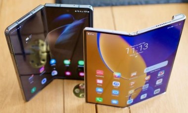 Huawei'nin üçe katlanan telefonu görüntülendi