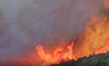 Çanakkale’de orman yangını: 57. Alay Şehitliği ziyarete kapatıldı