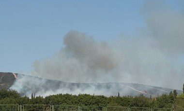 Son Dakika... Tuzla Piyade Okulu'nun arazisinde yangın çıktı!