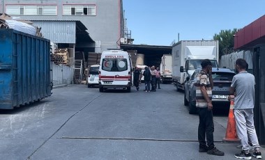 Esenyurt’ta iş yerinde feci kaza: 1 ölü, 1 yaralı