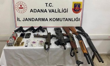 Adana’da silah kaçakçılığı operasyonu