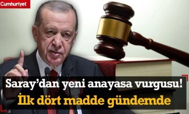 Yeni anayasa mesajı vermişti. Amaç 'anayasasızlaştırma'