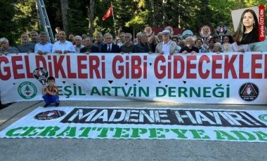 Valilik Cengiz’in Artvin Cerattepe’deki faaliyetlerini durdurdu