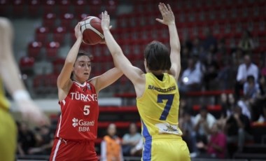 U16 Kadın Milli Basketbol Takımı, Romanya'ya takıldı!