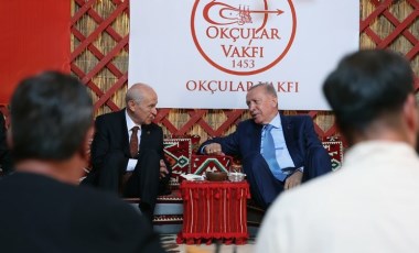 Erdoğan ve Bahçeli Ahlat'ta han çadırında bir araya geldi