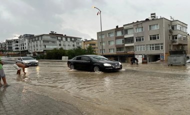 Sinop'taki sağanakta 87 evde hasar oluştu