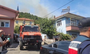 Zonguldak’ta orman yangını: Bir mahalle tahliye ediliyor