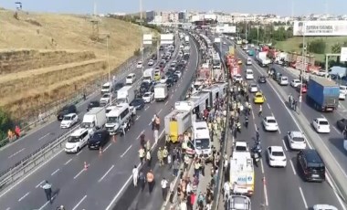 Son Dakika... Küçükçekmece'deki metrobüs kazasında yeni gelişme: Kaza anının araç içi görüntüleri ortaya çıktı