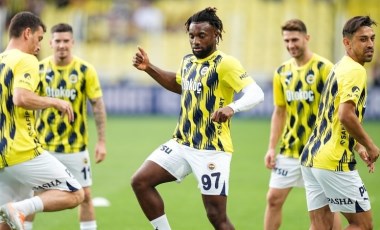 Lille maçı öncesi... Fenerbahçe'de Allan Saint-Maximin iddiası!