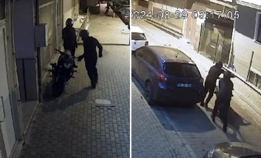 Avcılar’da motosiklet hırsızlığı kamerada