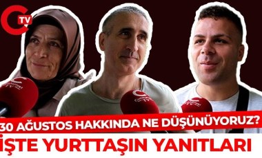 Cumhuriyet'in gururlu günü... 30 Ağustos Zafer Bayramı'nı yurttaşlara sorduk