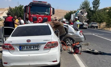 Şanlıurfa’da trafik kazası: 1 ölü, 7 yaralı