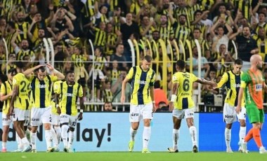 Fenerbahçe Alanya'yı rahat geçti! Kadıköy'de galibiyet 3 golle geldi...