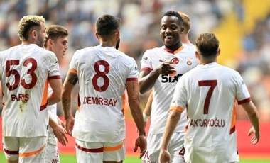 Adana sıcağında gol yağmuru! Galatasaray İstanbul'a farklı galibiyet ile dönüyor!