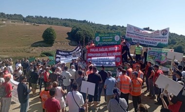 Tokat Serkiz Yaylası'nda 29 ayrı noktada yapılacak maden sondaj çalışmalarına protesto