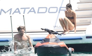 Leonardo DiCaprio ve manken sevgilisi Vittoria Ceretti İtalya'da tatilde