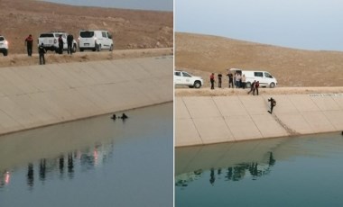 Serinlemek için girdiği sulama kanalında kayboldu