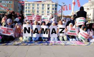 Kavurucu sıcak altında namaz