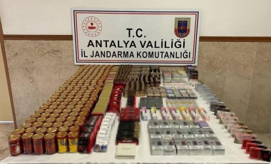 Manavgat’ta markete 'kaçak sigara' baskını: 1 şüpheliye işlem yapıldı