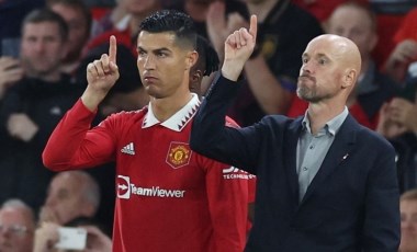 Cristiano Ronaldo'dan Erik ten Hag'a sert eleştiri: 'Bunu söyleyemez'