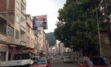 Teğmen Ebru Eroğlu için asılan ‘Akkuş’un gururu’ afişi kaldırıldı