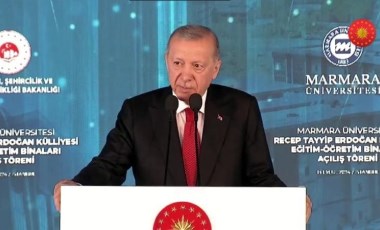 Erdoğan: Marmara Üniversitesi mezunu olmaktan gururluyum