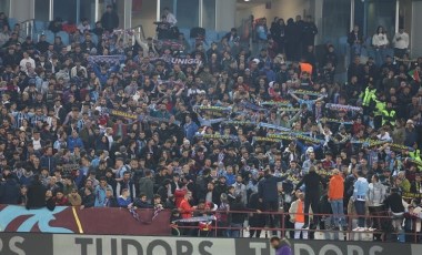 Trabzonspor taraftarından tepki!