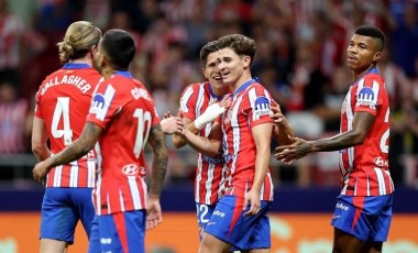 Atletico Madrid'den 3 gollü galibiyet