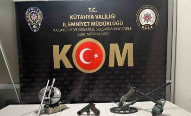 Kütahya’da tarihi eser operasyonu: 1 gözaltı