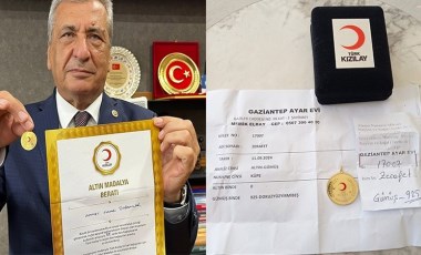 CHP'li Öztürkmen: Kızılay'ın verdiği altın madalyada altın oranı sıfır çıktı