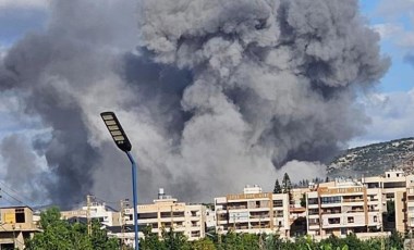 İsrail, Lübnan'da çok sayıda noktaya hava saldırısı düzenledi